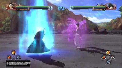 Naruto Shippuden Ultimate Ninja Storm Revolution - Danzo Tetragram Seal 1 Hit Kill