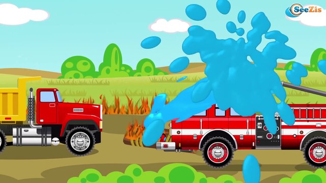 Грузовик в мультфильмах про машинки Строительные машинки для детей! Мультики Машинки