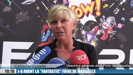 J-8 avant la 93e Foire internationale de Marseille