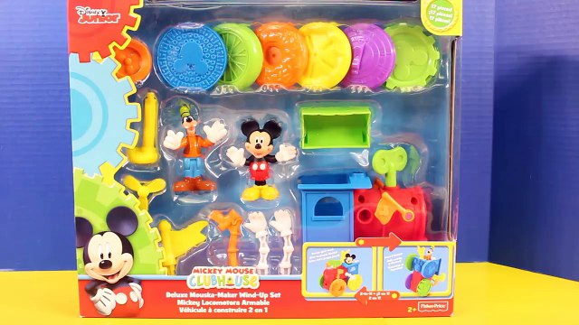 Learn Colors Educational Fun With Disney Junior Mickey Mouse Club House Deluxe Mouska Maker