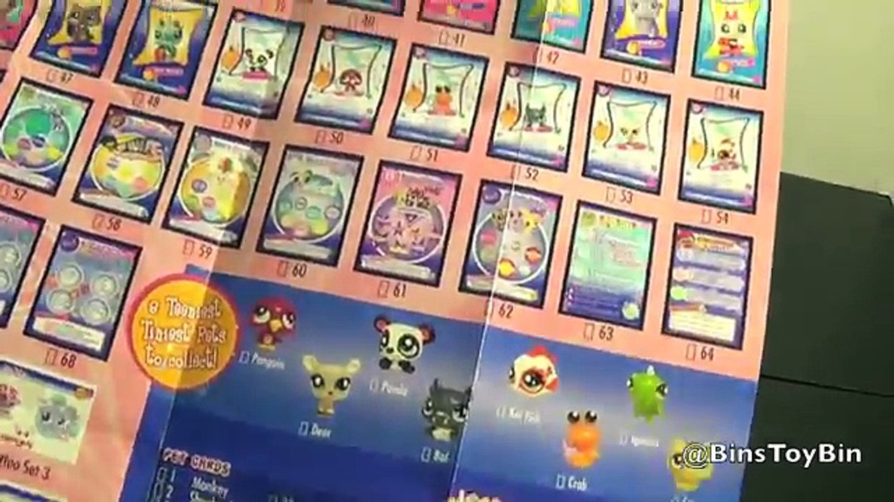 Littlest Pet Shop Enterplay Trading Card Fun Packs (new) Opening!! by Bins Toy Bin