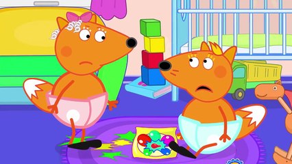 Fox Family Bad Baby TOOTH EXTRACTION Jelly Bear Animation Cartoon Finger Family Nursery Rhymes