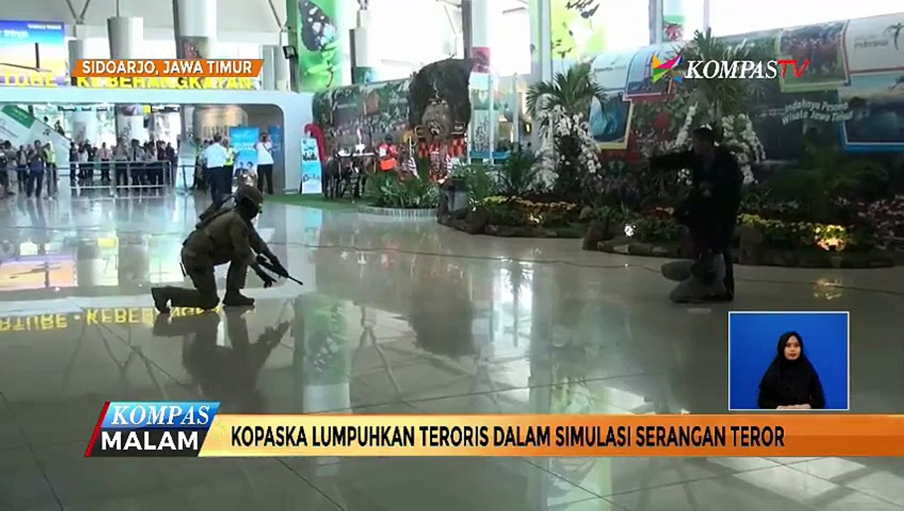 Kopaska TNI AL Lumpuhkan Teroris di Simulasi Serangan Teror