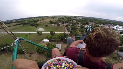 Tossing Candy Out of an Ultralight