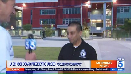 Los Angeles School Board President Charged With Conspiracy