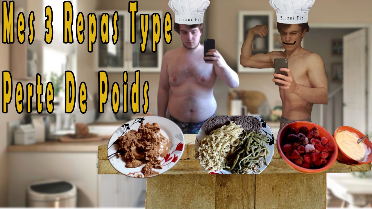 MES 3 repas type perte de poids
