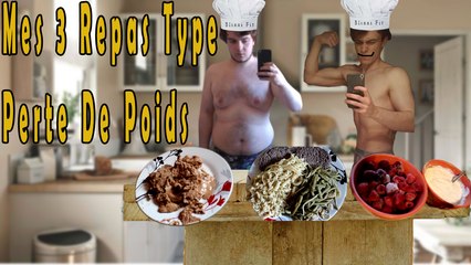 MES 3 repas type perte de poids