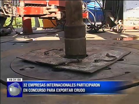 32 empresas internacionales participaron en concurso publico para exportar mas de 2 millones de barriles de crudo