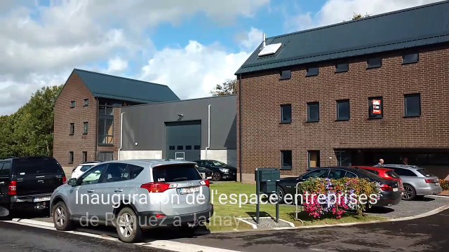 Inauguration de l'espace entreprises de Roquez, à Sart-Station (Jalhay)