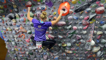 Héloise Doumont s'entraîne à Louvain-la-Neuve