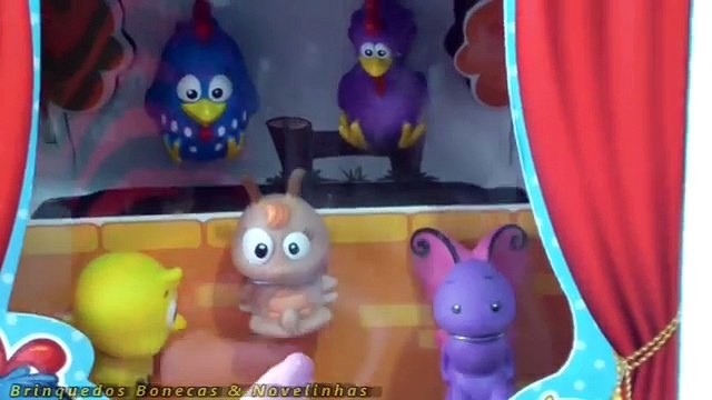 Galinha Pintadinha brinquedo dedoches turma da galinha pintadinha títeres de dedo gallina pintadita