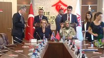 Bakan Kaya, Birleşik Krallık İçişleri Bakanı Rudd ile Bir Araya Geldi