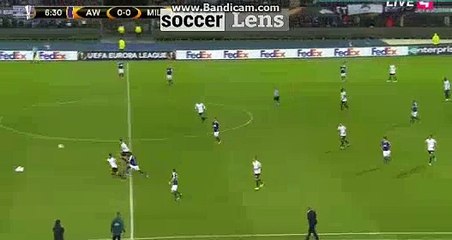 Hakan Calhanoglu Goal HD - Austria Vienna 0-1 AC Milan - 14.09.2017 HD