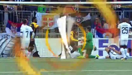 Christian Fassnacht Goal - Young Boys vs Partizan 1-1 (14.09.2017)