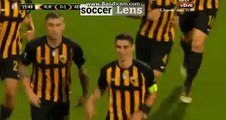 Petros Mantalos Goal HD - Rijeka 0-1 AEK Athens FC - 14.09.2017 HD