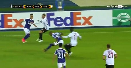 Andre Silva  Goal HD - Austria Vienna 0-3 AC Milan 14.09.2017