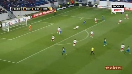 Wagner GOAL HD - Hoffenheim 1-0 Sporting Braga 14.09.2017