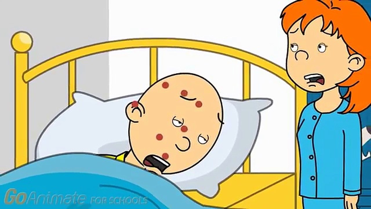 Caillou gets Jump-scared