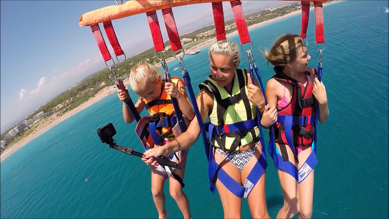 Pegasos World  Parasailing,Side,Titreyengöl,Turkey,GoPro+Nikon coolpixAW130