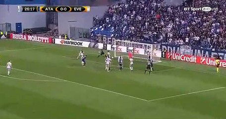 Andrea Masiello GOAL HD - Atalanta 1-0 Everton 14.09.2017