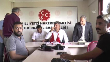 MHP Tekirdağ İl Başkanlığı'ndan "İstifa" Açıklaması: Tamamen Yalan!