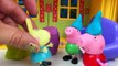 Peppa Pig Georges Birthday Party with Pedro Pony Rebecca Rabbit Candy Cat Playdoh Mighty Machines