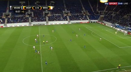 Joao Carlos Teixeira Goal HD - Hoffenheim	1-1	Braga 14.09.2017