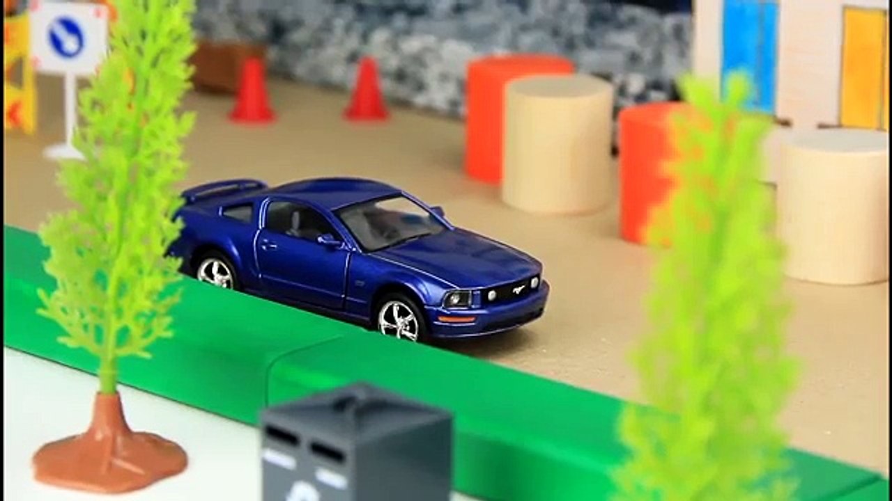 Kids video about Race Cars & Sports Car Race in the City for children