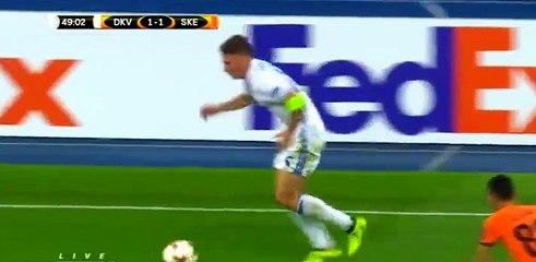 Junior Moraes Goal HD -Dyn. Kiev	2-1	Skenderbeu 14.09.2017