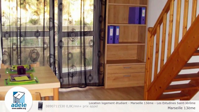 Location logement étudiant - Marseille 13ème - Les Estudines Saint-Jérôme