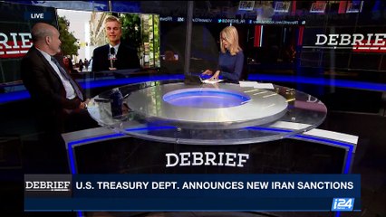 DEBRIEF | U.S. Treasury Dept. announces new Iran sanctions | Thursday, September 14th 2017