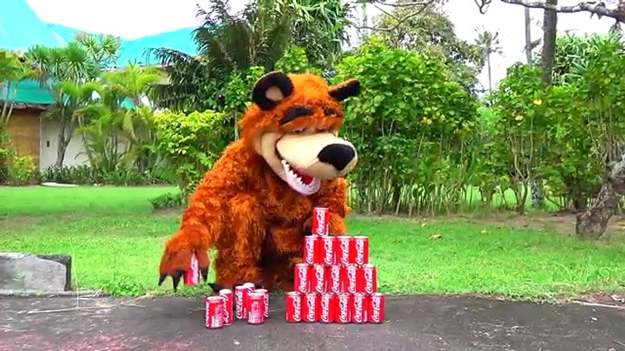 Y masha oso de colección musical de la mejor serie de dibujos animados sobre Masha con una canción con frecuencia