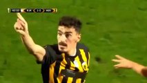 1-2 Το γκολ του Λάζαρου Χριστοδουλόπουλου - Ριέκα 1-2 ΑΕΚ - 14.09.2017
