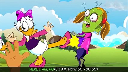 Mickey Mouse Transform Into Zombie Halloween - Mickey Mouse Vs Zombies Finger Family song!