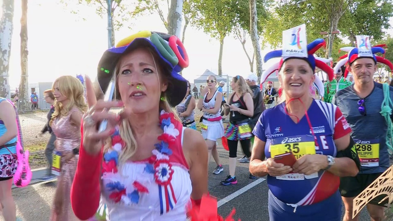 Replay Avant départ 4 Marathon du Médoc 2017 / replay starting line 4 Medoc Marathon