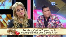 Part 1 - En vivo Karina Torres habla sobre polémica con Gisella Arias