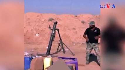 شام میں فوج اور داعش کے جنگجوؤں کے درمیان جنگ