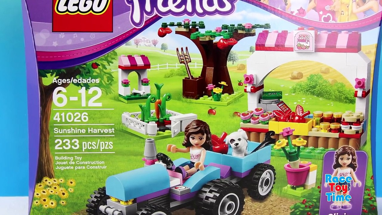 Lego Friends Olivias Sunshine Harvest Building Playset
