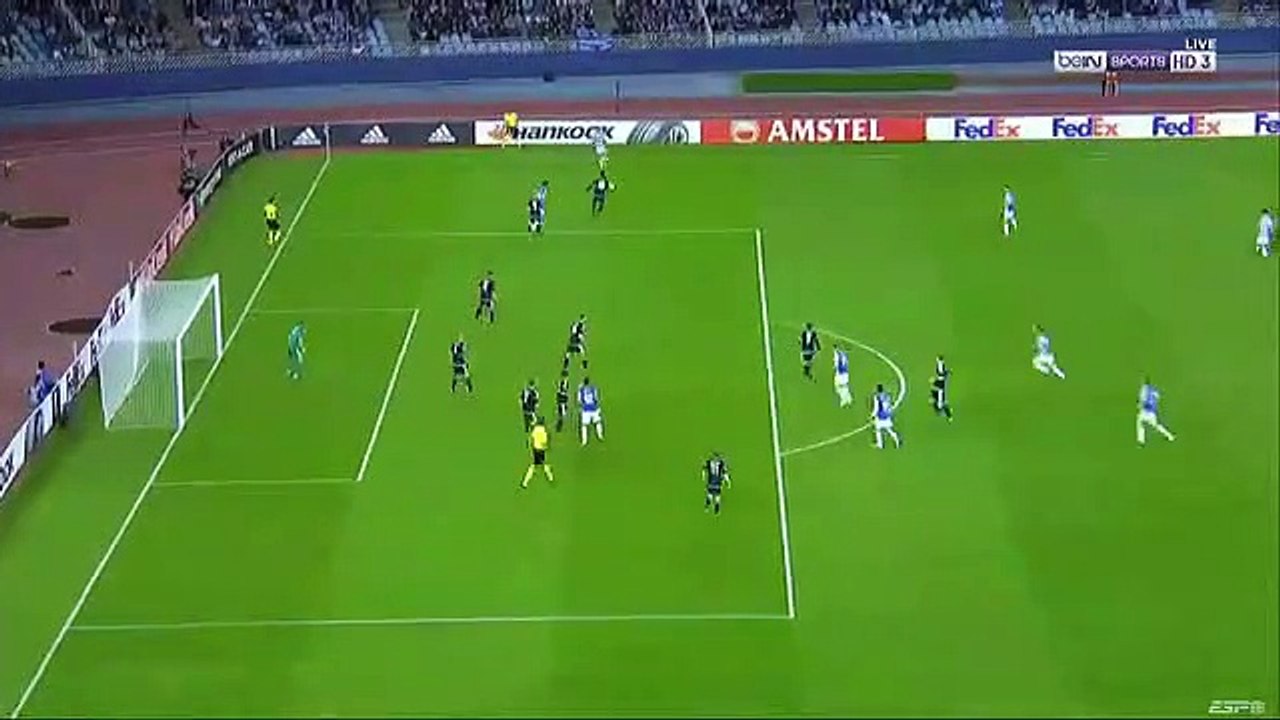 Diego Llorente Goal - Real Sociedad vs Rosenborg 1-0 (14.09.2017)