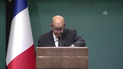 Fransa Dışişleri Bakanı Jean-Yves Le Drian