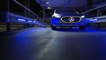 Le show car Mercedes-Benz Concept EQA combine deux moteurs électriques