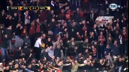 Waregem 0-1 Nice 14/09/2017 Alessane Plea Goal 16' HD Full Screen Europa League