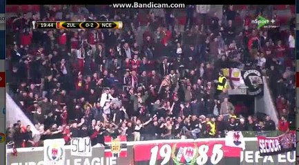 Alassane Plea Goal SV Zulte Waregem (Bel) 0-2 OGC Nice (Fra) 14.09.2017