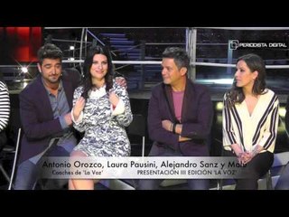 Presentación de la tercera edición de 'La Voz' (Telecinco). 18-3-2015