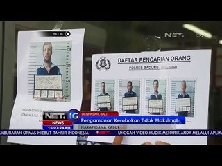 Satu Napi di Denpasar Tersangkut di Gorong-gorong Saat Melarikan Diri - Net 16