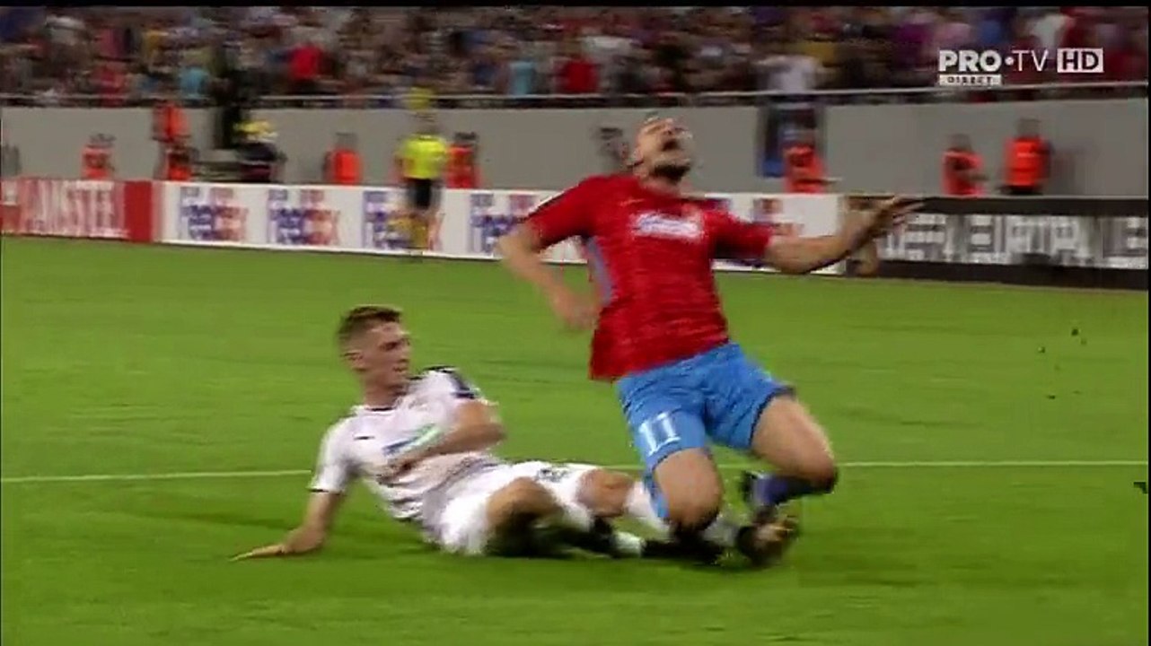 1-0 Constantin Budescu Penalty Goal Steaua Bucuresti 1-0 Viktoria Plzen - 14.09.2017