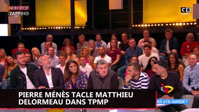 TPMP : Matthieu Delormeau de retour, Pierre Ménès le tacle