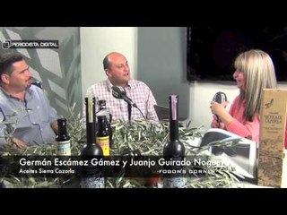 Germán Escámez, Juanjo Guirado (Aceites Sierra Cazorla). 17-4-2015