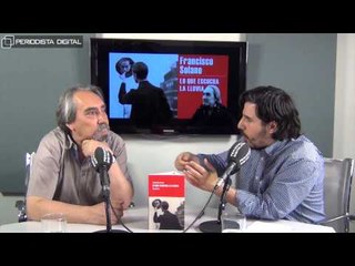 Francisco Solano, autor de 'Lo que escucha la lluvia'. 20-5-2015