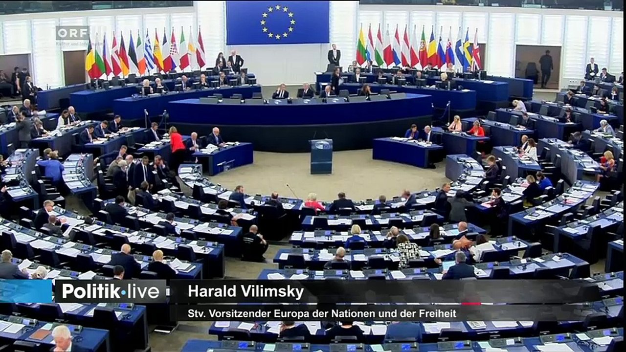 Jean-Claude Junckers Rede zur Lage der EU-Harald Vilimsky